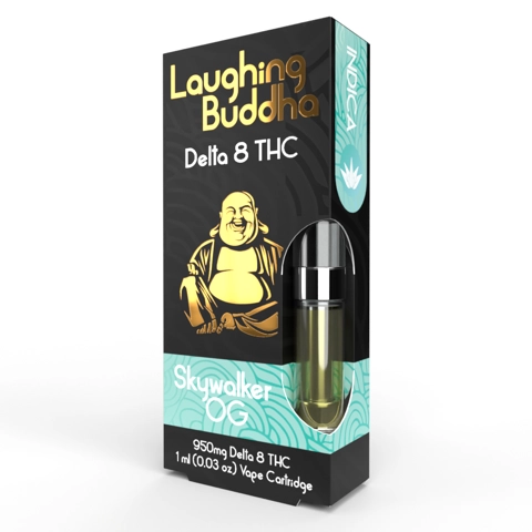 Skywalker OG Delta-8 THC Vape Cartridge | Laughing Buddha