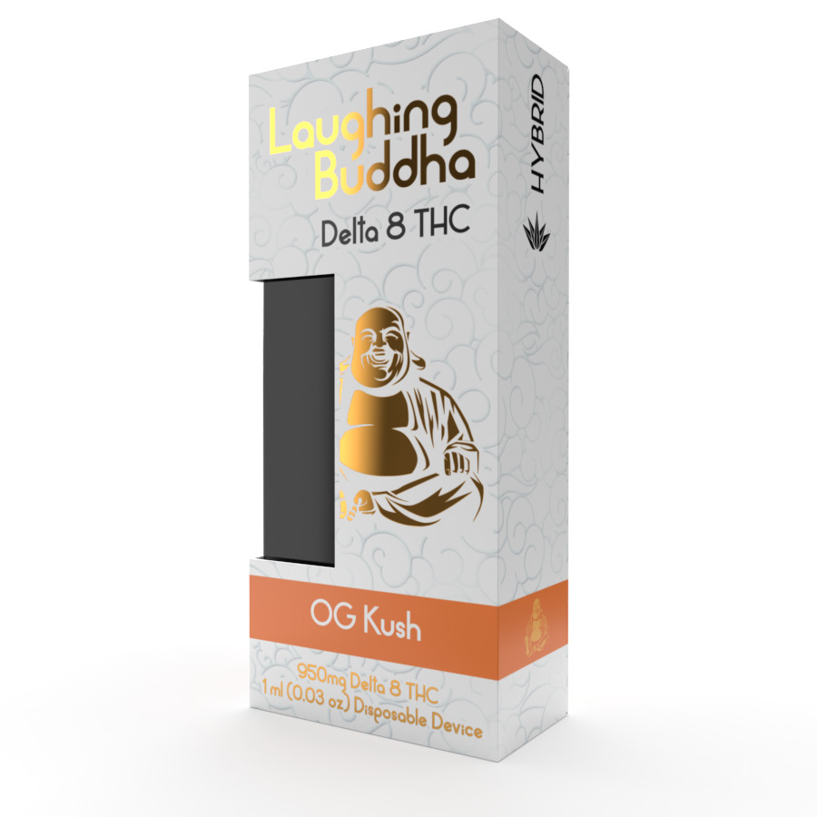 OG Kush Delta 8 Disposables – 1ml | Laughing Buddha
