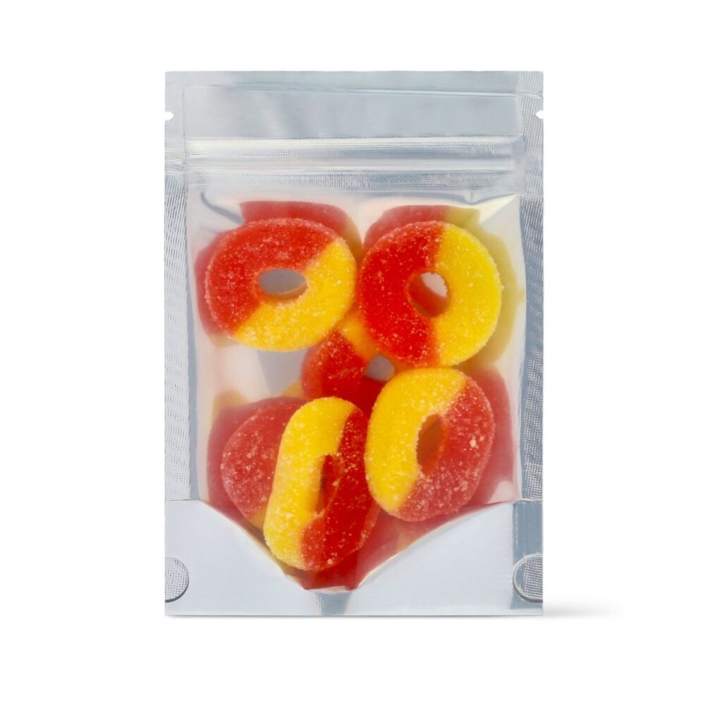 Delta-8 and Delta-9 Blended Peach Rings